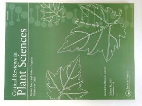 CRITICAL REVIEWS IN PLANT SCIENCES (Journal) 2017/09