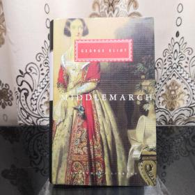 【现货】【BOOK LOVERS专享108元】Middlemarch 米德尔马契 George Eliot 乔治·艾略特 everyman's library 人人文库 英文原版 布面封皮琐线装订 丝带标记 内页无酸纸可以保存几百年不泛黄