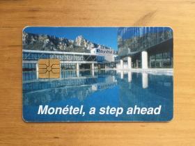ASCOM公司推出的芯片卡 （样卡）  （收藏品）
Monetel，a step ahead