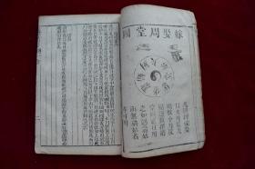 诹吉宝镜不分卷【清道光壬辰（1832）山渊堂刊朱墨套印本。原装一厚册。该书为风水学著作】