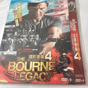 the bourne legacy 谍影重重 4 港名 叛谍追击 4 机密逃犯 DVD