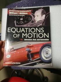 现货 Equations of Motion: Adventure, Risk and Innovation 英文原版  William F. Milliken  运动方程：冒险，风险和创新