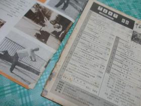 中华武术创刊号及1983年2期两册合售