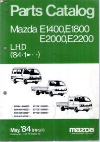 PartsCatalog MazdaE1400,E1800 E2000,E2200