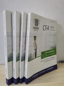 CFA2018 exam prep level 1 book四册合售