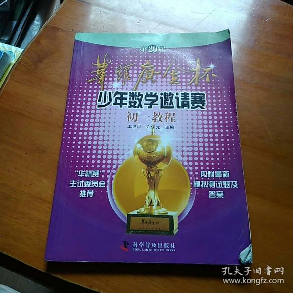 第20届华罗庚金杯少年数学邀请赛：初一教程