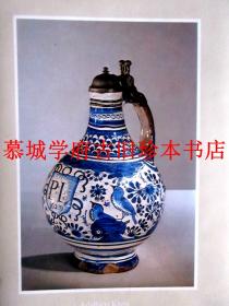 布面精装/书衣/400幅彩色、黑白插图本《欧洲陶器》KLEIN: FAYENCEN EUROPAS