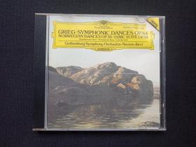 《EDVARD GRIEGE爱德华·格里格》CD音乐歌曲、光碟、光盘、专辑、歌碟、唱片1碟片1盒装1999年