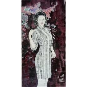 中美协高伟作品人物画