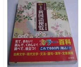 全新现货日文原版 原色シグマ新国語便覧 ビジュアル彩色国语便览