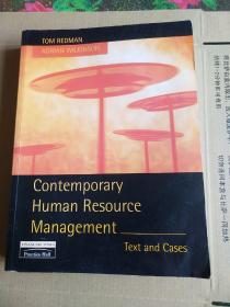 Contemporary Human Resource Management: Text and Cases