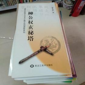 名碑名帖特大字本集字古诗速临系列柳公权玄密塔。