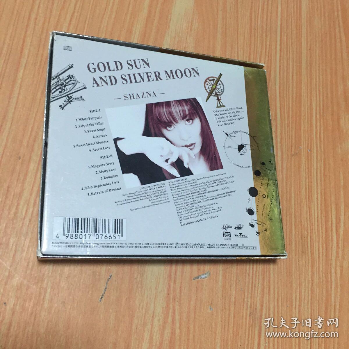 GOLD SUN AND SILVER MOON  CD