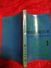 历史在这里沉思——1966——1976年记实(1.2.3)共3卷