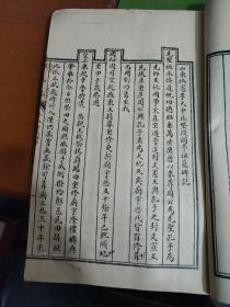 老家谱-------民国二十四年山东汶上县姬氏志 原函8卷八册存2-8卷共7册