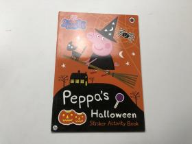 小豬佩奇 英文原版繪本 Peppa Pig Peppa's Halloween 粉紅豬小妹佩奇 萬圣節(jié) 英文版兒童英語啟蒙讀物
