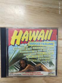 世界最早期的德国原版CD:《HAWAII SUDSEETRAUME》（安迪.福斯曼为主角的凯乌拉海滩乐队主唱，有歌词纸，碟面完美，及早期的CD）