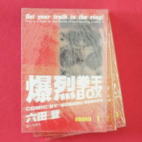 漫画  爆烈拳王 BOX  NOBORU ROKUDA  全3册