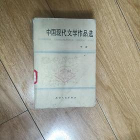 中国现代文学作品选【下册】