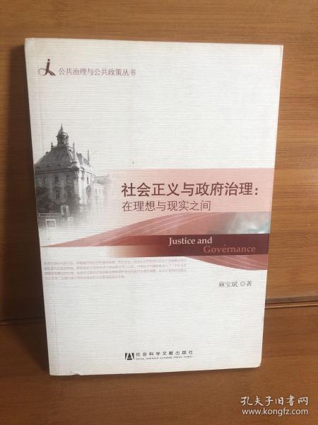 公共治理与公共政策丛书·社会正义与政府治理：在理想与现实之间