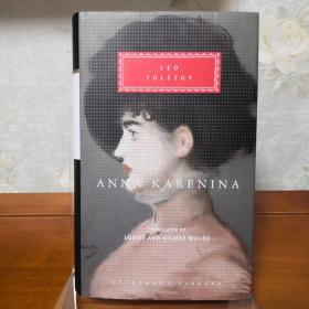 【在途 可到国内后再付款】Anna Karenina 安娜卡列宁娜 Leo Tolstoy 托尔斯泰 everyman's library 人人文库 英文原版 布面封皮琐线装订 丝带标记 内页无酸纸可以保存几百年不泛黄