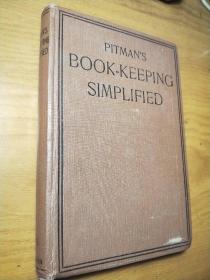 PITMAN 'S  BOOK -KEEPING SIMPLIFIED