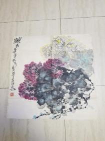 长安著名画家吕志平国画作品