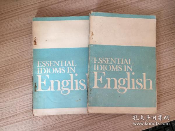ESSENTIAL IDIOMS IN ENGLISH
