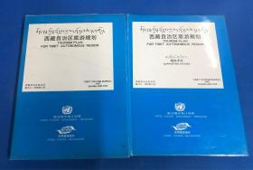 《西藏自治区旅游规划》及辅助资料 共2册