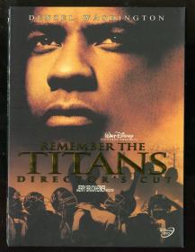 热血强人/光辉岁月（Remember the Titans），盒装DVD一碟，导演剪辑加长延展版，1999年鲍兹·亚金导演的体育题材电影，豆瓣评分8.6分