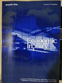 Economic inquiry 2019年1月 英文版