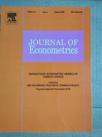 多期可选 journal of econometrics 2020-2023年 英文版单本价