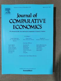 Journal of comparative economics 2019年12月 英文版