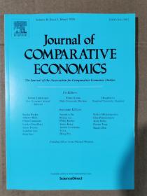 Journal of comparative economics 2020年3月 英文版