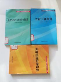 社會主義新農(nóng)村建設常識叢書:農(nóng)村上網(wǎng)指南，農(nóng)業(yè)產(chǎn)業(yè)化與農(nóng)村經(jīng)濟合作組織，農(nóng)村實用法律常識（3本合售）