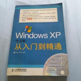 windowsxp从入门到精通，中文版。