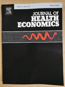 Journal of health economics 2019年3月 英文版