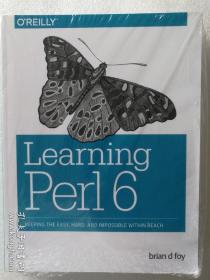 现货 Learning Perl 6 英文原版 Perl 语言入门 精通 Perl