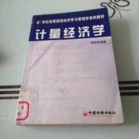 计量经济学——21世纪高等院校经济学与管理学系列教材