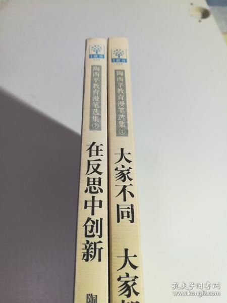 陶西平教育漫笔选集① 大家不同，大家都好+在反思中创新/陶西平教育漫笔选集《2本合售》