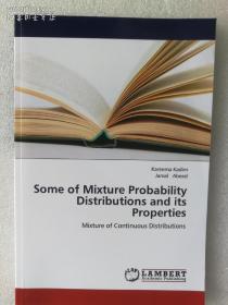 现货 Some of Mixture Probability Distributions and Its Properties 英文原版 混合概率分布及其性质