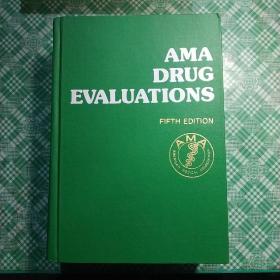 AMA DRUG EVALUATIONS 1983年英文原版