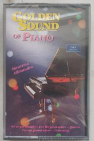 golden sound of piano 钢琴金曲  正版音带卡带磁带 音像制品  中图进口带
