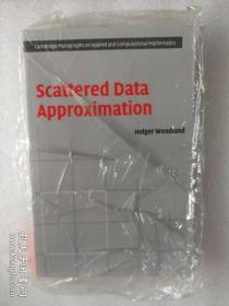 现货  Scattered Data Approximation 英文原版 分散数据近似 无网格数值计算