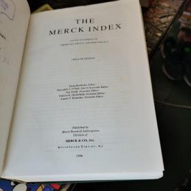 THE MERCK INDEX【TWELFTH EDITION】(精装大厚册)