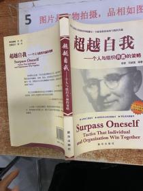 超越自我——一个人与组织共赢的策略  16开