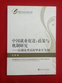 中青年经济学家文库·中国就业促进：政策与机制研究·以湖北省高校毕业生为例