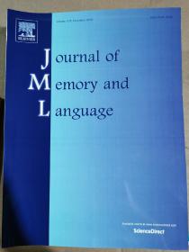 Journal of memory and language 2019年12月 英文版