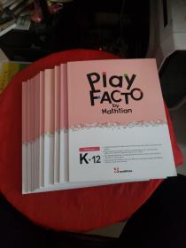 Play Facto by Mathtion K（1-12册全）正版图书，库存，内页干净！