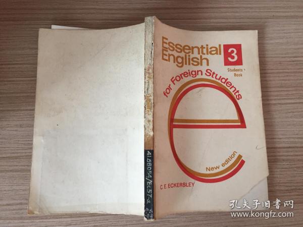 Essential English for Foreign Students（基础英语）3